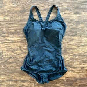 Speedo black one piece swimsuit